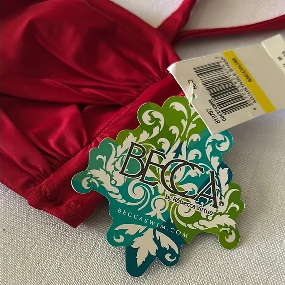 BECCA Red Bikini Top - Picture 4 of 6